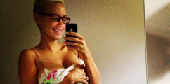 Amber Rose Shows Off Her Baby Bump On Instagram