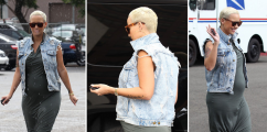 Get Her Look: Amber Rose [Expecting Mother Style] 