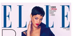 Rihanna Covers Elle UK Magazine April 2013 Issue: Talks Children & Chris Brown