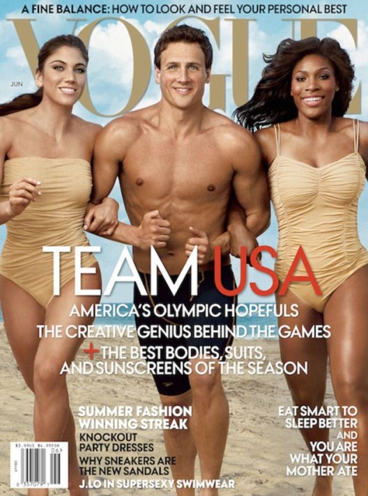 Vogue Magazine Celebrates The Olympics For It's June 2012 Issue