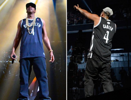 You Can Bid On Jay-Z's Autographed Carter #4 Brooklyn Nets Jerseys