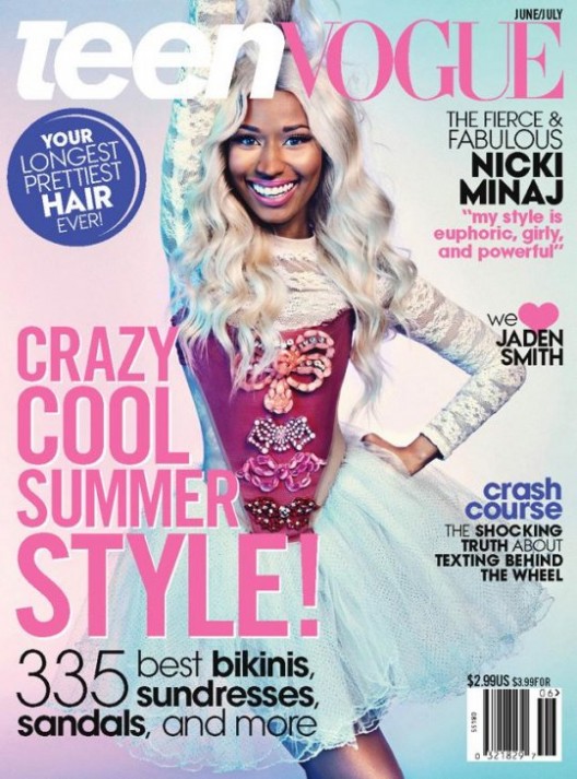 @NickiMinaj Graces The Cover Of Teen Vogue