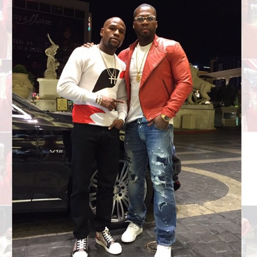 BEEF OVER: 50 CENT & FLOYD MAYWEATHER KISS & MAKE UP 