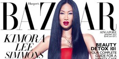 Kimora Lee Simmons by Gan for Harper’s Bazaar Singapore January 2012