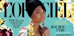 Chanel Iman Covers L’Officiel Paris February 2012 Issue