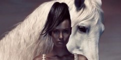 America’s Next Top Model Fatima Siad is Hervé Léger’s 2012