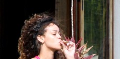 Rihanna Lights Up And Smokes The Ganja In Hawaii [Photo] 