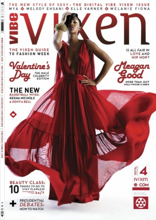 Meagan Good for Vibe Vixen February/March 2012