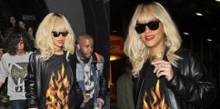 HOT Girl Rihanna Goes From Edgy To Chic While in London Promoting Her New Film Battleship 