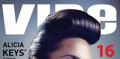 Alicia Keys Gives Us Beauty With A Bit Of Edginess For VIBE Magazine April/May 2012 Issue