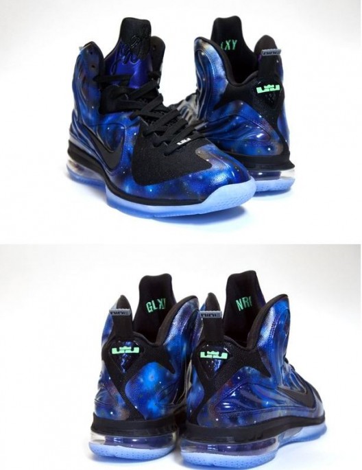 Nike Lebron 9 Foamposite Galaxy Custom By @C2_Customs #Kicksaddict