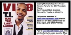 CASTING CALL: Models To Host @Tip Private Mansion Party For BET Awards In Atlanta