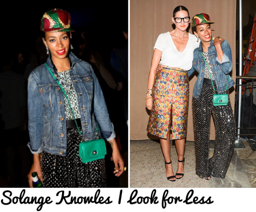 Mixing Prints: Starring Solange Knowles