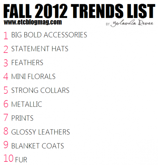 STYLE MOTIVATION: Looks To Try This Fall!