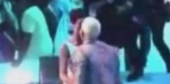 SHUTUPCANDI: Rihanna kisses Chris Brown after receiving MTV Video Music Award
