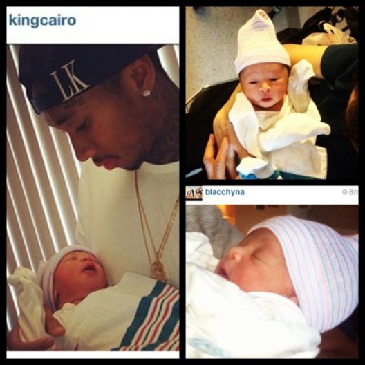 Rapper Tyga & Girlfriend Blac Chyna Welcome A Baby Boy [PHOTO]