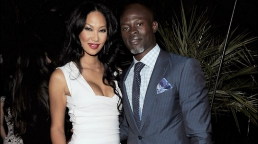 Annnnnd It's A WRAP: Kimora Lee Simmons & Djimon Hounsu Split