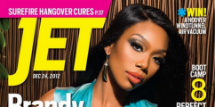 Brandy Graces The Cover Of JET Magazine