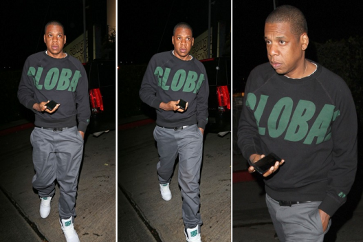 Jay-Z Rocks Acne Shirt x Nike Air Force 180 Kicks: Ladies Get His Look For Less