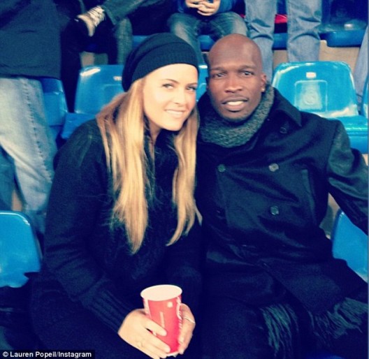 On To The Next: Chad Johnson And New Girlfriend Lauren Popeil Enjoyed Valentine's Day In Spain  