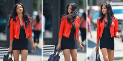 Get Chanel Iman LOOK For Less: Rocker Chic 
