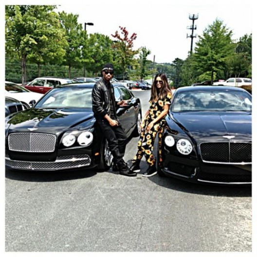MATCH HER FLY: Future & Ciara Buy Matching 2014 Bentleys