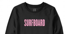 WOULD YOU BUY: Beyoncé’s Black And Pink ‘Surfboard’ Sweatshirt
