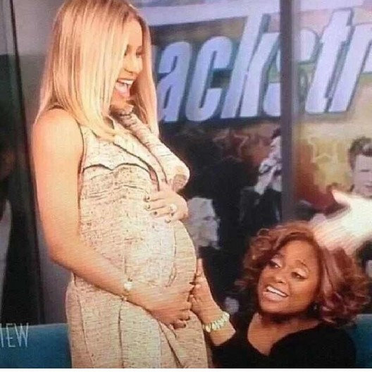 Congrats: Ciara Reveals Baby Bump On The View