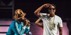 Pharrell & Jay-Z Perform At Coachella 2014
