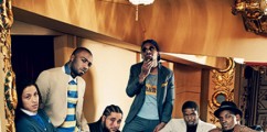 HARLEM LOVE: A$AP Mob & Cam'ron Appear In GQ Magazine