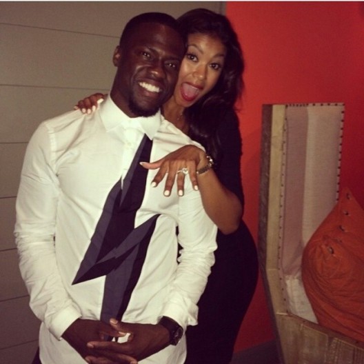 She Said YES: Funny Man @kevinhart4real Pops The Big Question To Girlfriend Eniko Parrish