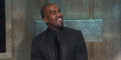 Kanye West Receives Visionary Award At