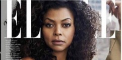 ACTION: Taraji P. Henson Graces the Cover of ELLE Magazine's February 2016 Issue