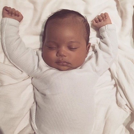 Say Hello To Baby Saint West ( 1st Photo Revealed ) 