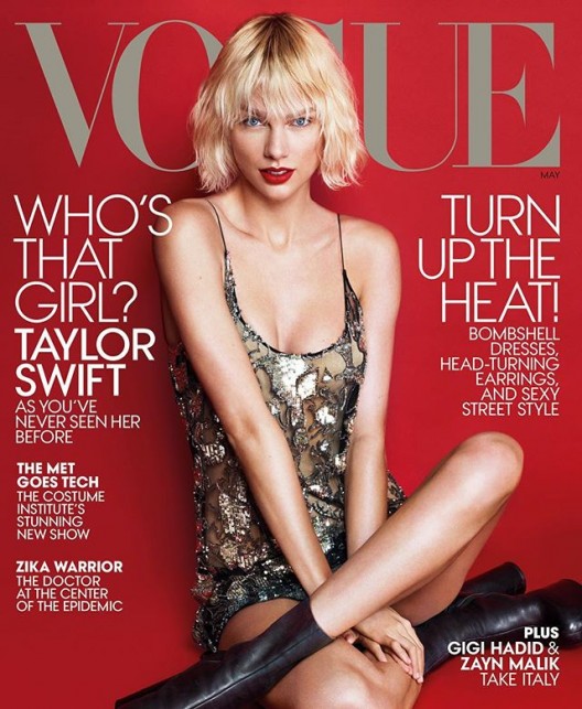 Taylor Swift Looks Amazing On The Cover Of Vogue Magazine + Singer Shows Off ‘Bleachella’-Blonde Hair On Instagram