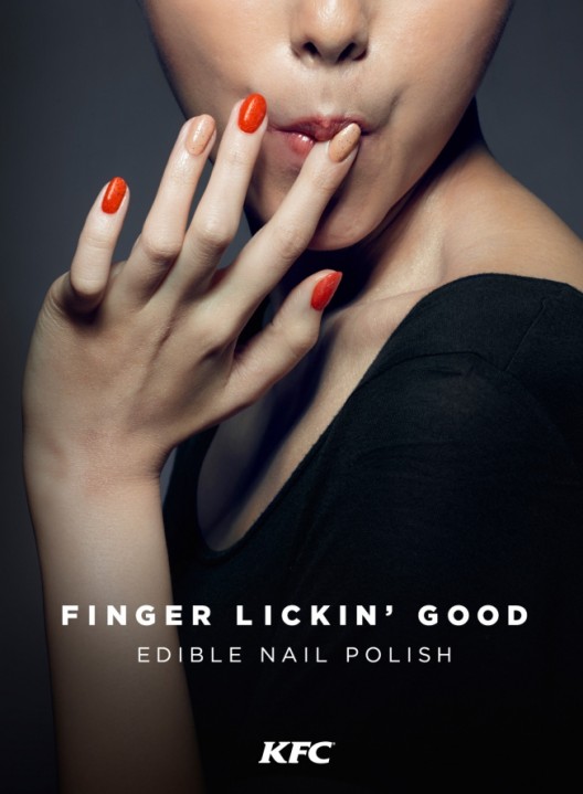 Ladies Would You Rock: KFC Creates Edible 'Finger Lickin' Good' Nail Polish That Taste Like Chicken