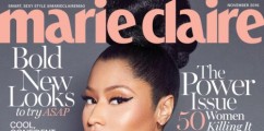 Nicki Minaj For Marie Claire's November 2016 Cover