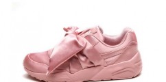SATIN & BOWS: Rihanna's New PUMA x FENTY Slides & Kicks Feature A Silky Bow