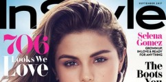 Selena Gomez Graces The Cover Of InStyle Magazine's September 2017 Issue